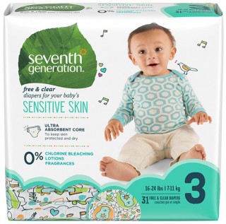 Seventh Generation 3 Beden Bebek Bezi