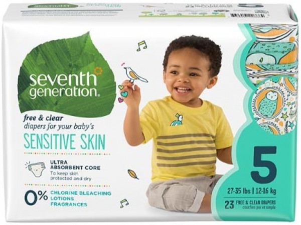 Seventh Generation 5 Beden Bebek Bezi