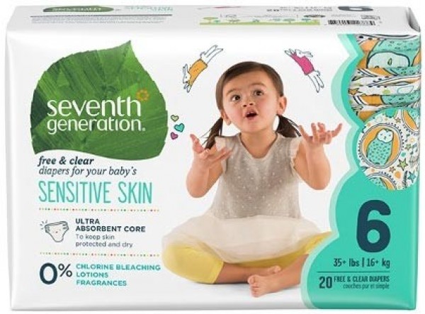 Seventh Generation 6 Beden Bebek Bezi
