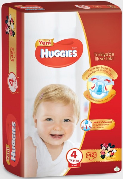 Huggies 4 Beden Bebek Bezi