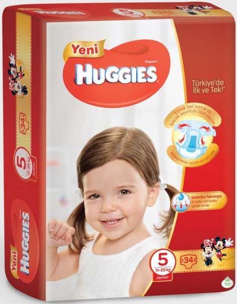 Huggies 5 Beden Bebek Bezi