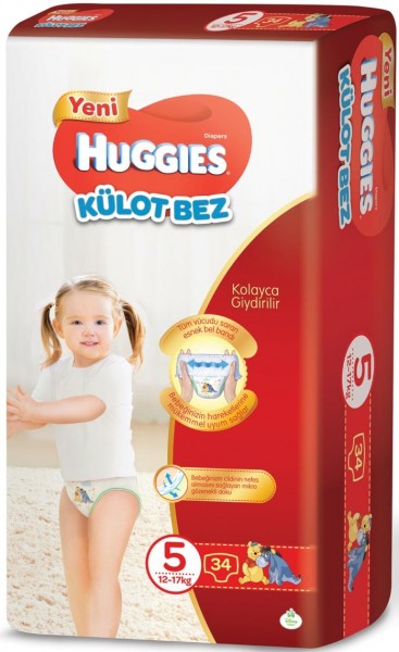 Huggies Külot Bez 5 Beden Bebek Bezi