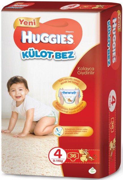 Huggies Külot Bez 4 Beden Bebek Bezi