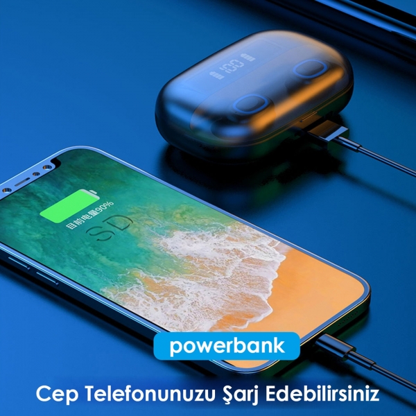 Vetech T4-P201 Tam Kablosuz Kulaklık