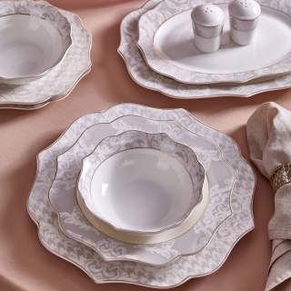 Neva Berry Romantik N3245 28 Parça Yemek Takımı