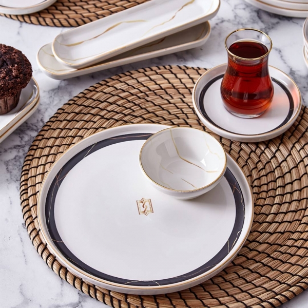 Neva Marble Plus N3258 26 Parça Kahvaltı Takımı