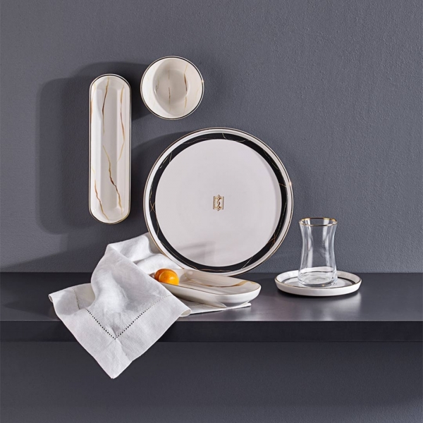 Neva Marble Plus N3258 26 Parça Kahvaltı Takımı