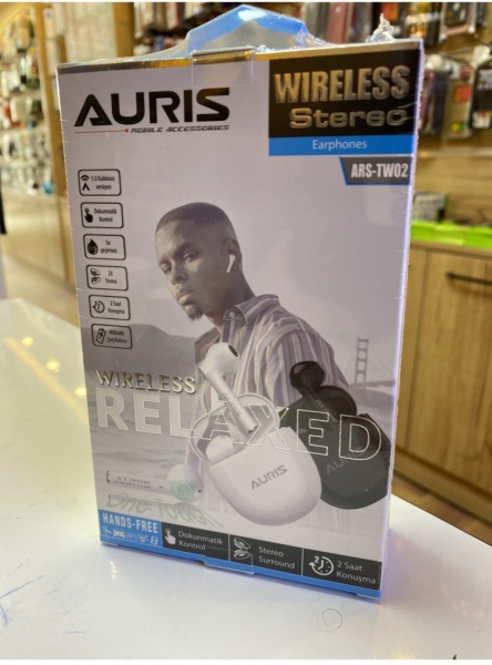 Auris ARS-TW02 Tam Kablosuz Kulaklık