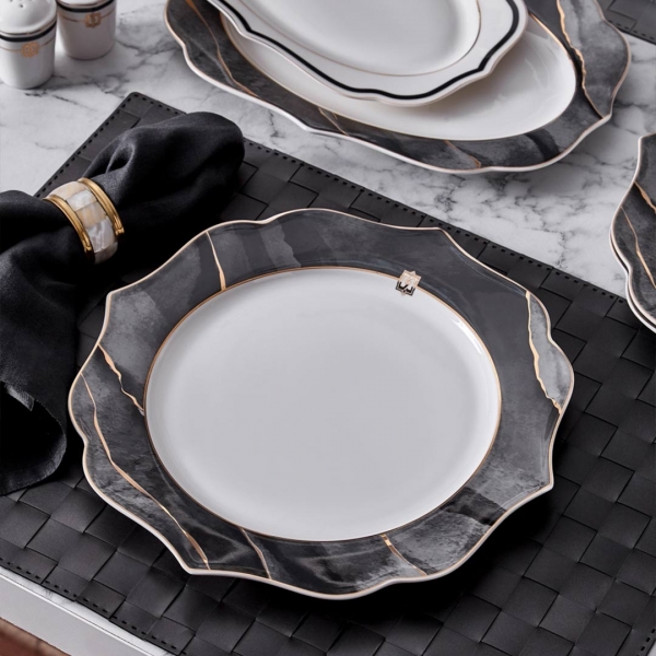 Neva Marble Plus Romantik N3246 28 Parça Yemek Takımı