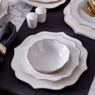 Neva Yasmin Romantik N3243 28 Parça Yemek Takımı