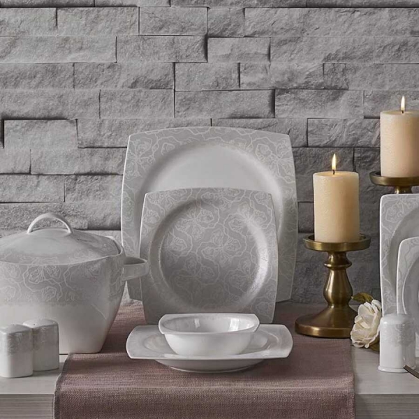 Neva Mentol Esinti N3084 60 Parça Yemek Takımı