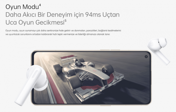 Oppo Enco Buds2 Tam Kablosuz Kulaklık