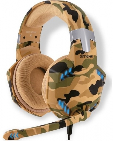 Simex 360 Army Kablolu Kulaklık