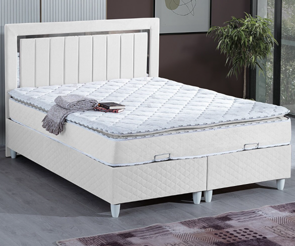 Cesur Tallin 150x200 Baza+Başlık+Yatak Seti