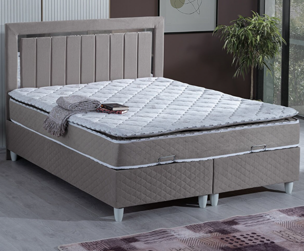 Cesur Tallin 150x200 Baza+Başlık+Yatak Seti
