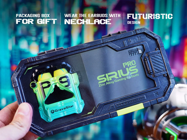 Gravastar Sirius Pro Tam Kablosuz Kulaklık
