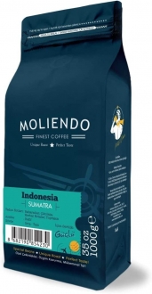 Moliendo Indonesia Sumatra Yöresel Çekirdek Kahve 1 kg