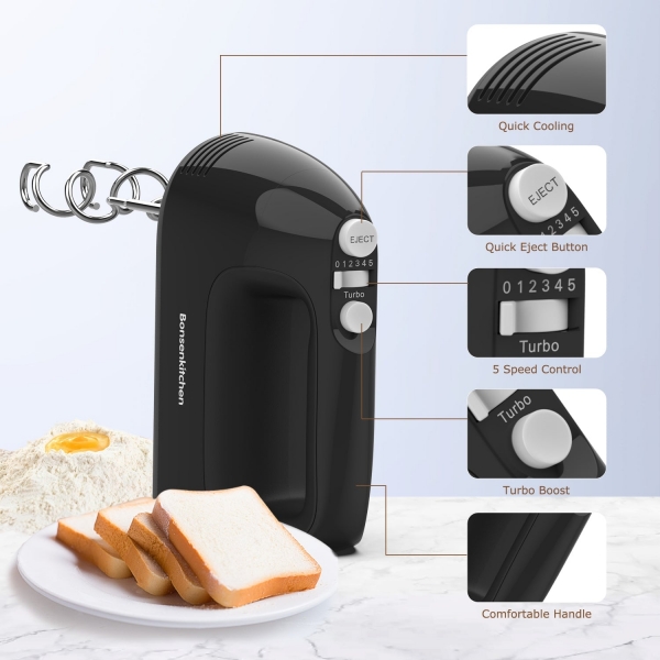 Bonsenkitchen HM3901 Mikser