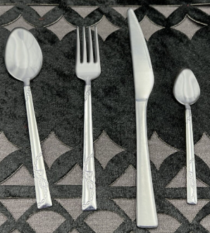 Gökdil Özge Yemek 24 Parça Çatal Kaşık Bıçak Takımı