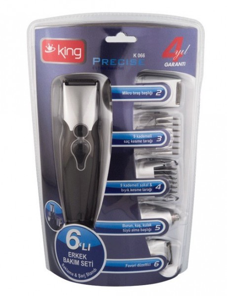 King K-066 Precise Çok Amaçlı Tıraş Makinesi