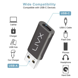 Livx Type-C to USB 3.0 OTG Dönüştürücü