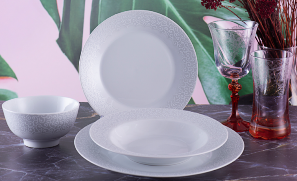 Porio Farnetta PR22-1002 24 Parça Yemek Takımı
