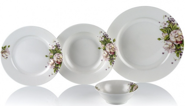 Porio Verali PR52-1003 24 Parça Yemek Takımı