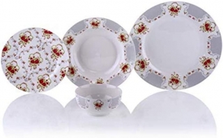 Porio Maya M42-108 24 Parça Yemek Takımı