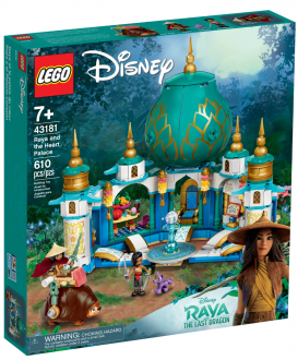 LEGO Disney 43181 Raya and The Heart Palace