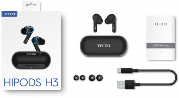 Tecno Hipods H3 Tam Kablosuz Kulaklık