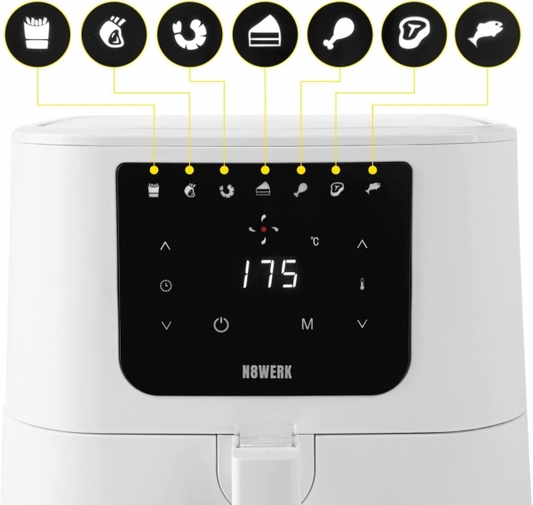 N8werk 05752 Air Fryer Fritöz