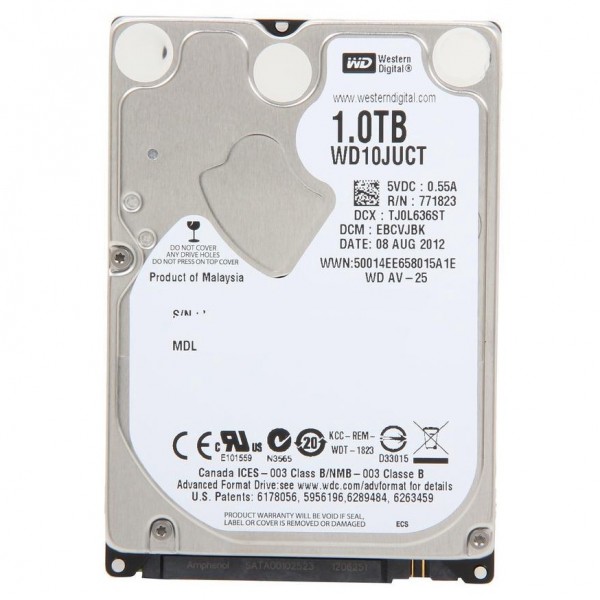 WD AV-25 HDD (1 TB)