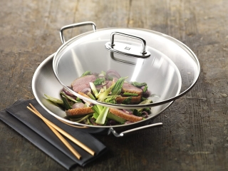 Zwilling Plus Çelik Wok Tava 32 cm