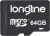 Longline 64 GB MicroSDHC Class 10 Hafıza Kartı + Adaptör microSD