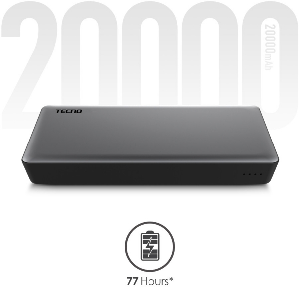 Tecno TPB-P201X 20000 mAh Powerbank
