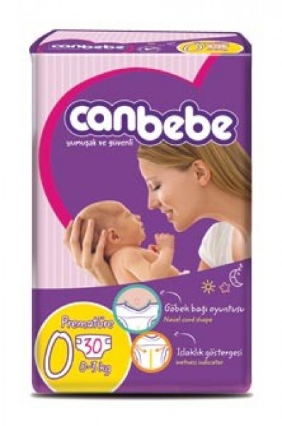 Canbebe 0 Beden Bebek Bezi