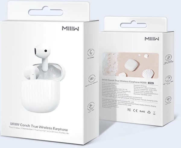 Xiaomi MIIIW Conch W200 Tam Kablosuz Kulaklık