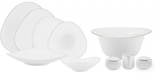 Karaca Fine Pearl Trio 62 Parça Yemek Takımı