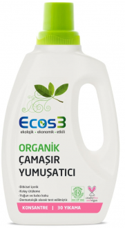 Ecos3 Organik Vegan Çamaşır Yumuşatıcı 30 Yıkama
