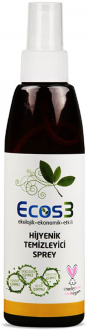 Ecos3 Ekolojik Vegan Hijyenik Temizleyici Sprey 125 ml