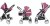 Beneto BT-500 Trio Travel Sistem Bebek Arabası