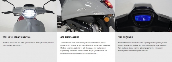 Kuba Bluebird Scooter