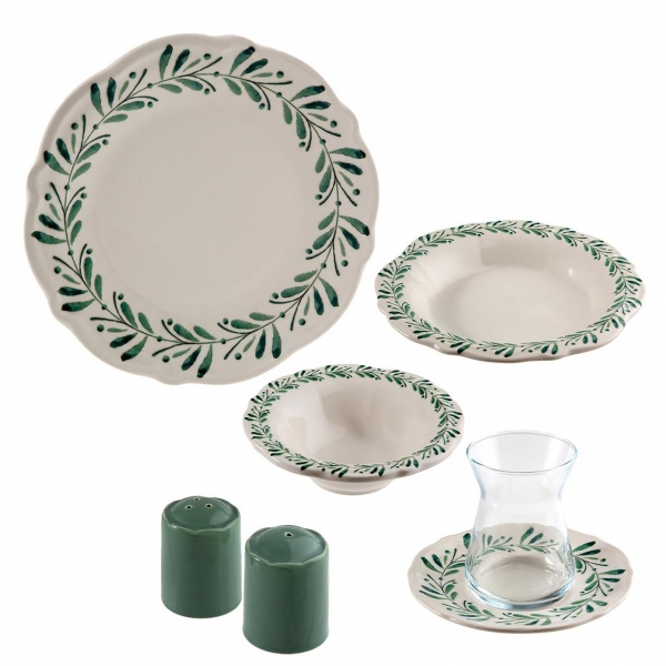 Jumbo Crown 26 Parça Kahvaltı Takımı