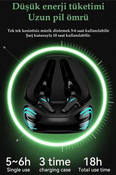 Vidar K68 Tam Kablosuz Kulaklık