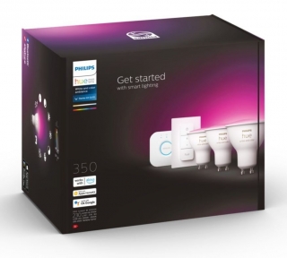 Philips Hue WCA Renkli Akıllı Başlangıç Seti GU10