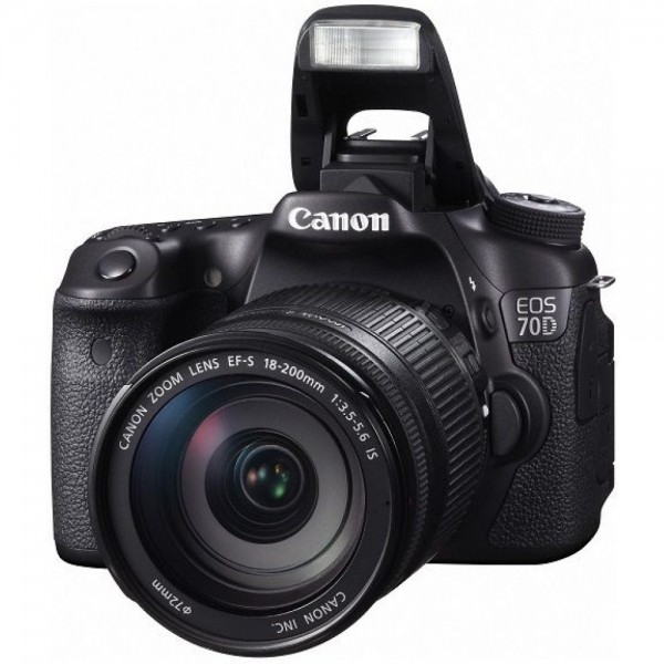 Canon EOS 70D 18-200mm DSLR Fotoğraf Makinesi