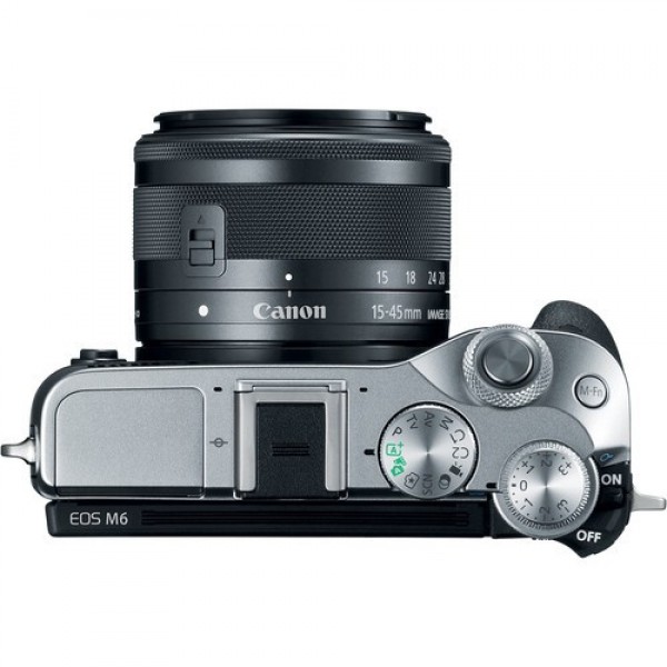 Canon EOS M6 15-45mm Aynasız Fotoğraf Makinesi