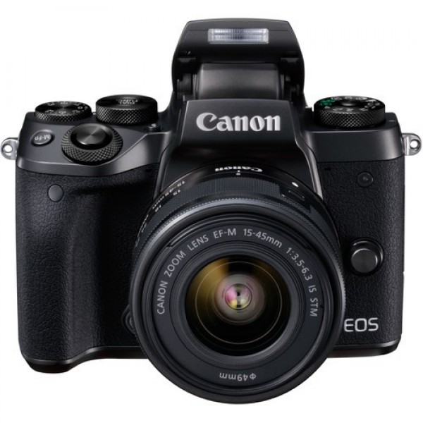 Canon EOS M5 15-45mm Aynasız Fotoğraf Makinesi (15-45 mm)