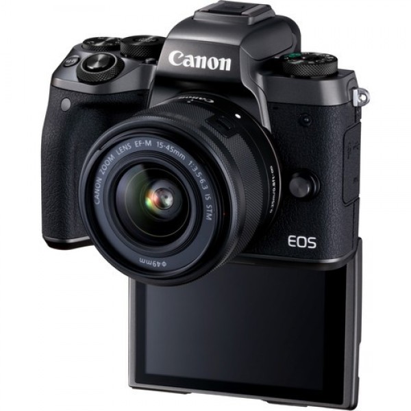 Canon EOS M5 15-45mm Aynasız Fotoğraf Makinesi (15-45 mm)
