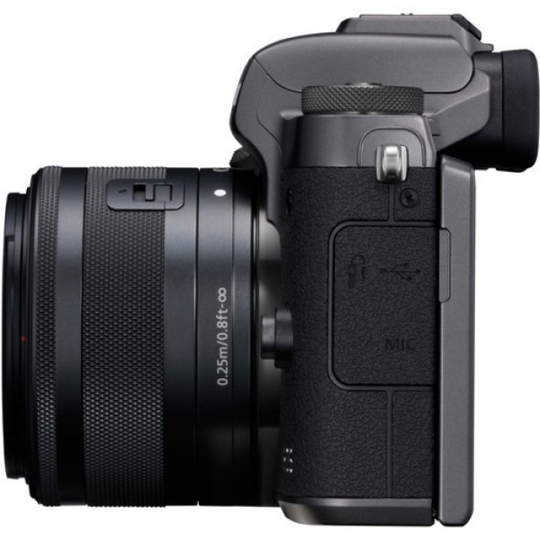 Canon EOS M5 15-45mm Aynasız Fotoğraf Makinesi (15-45 mm)